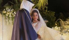 على الرغم من إخفائها وجهه .. تسريب فيديو يظهر فيه زوج أبرار سبت بشكل واضح في زفافهما
